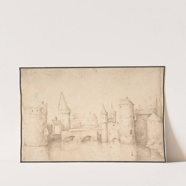 Walls, Towers, and Gates of Amsterdam by Jacob Savery the Elder