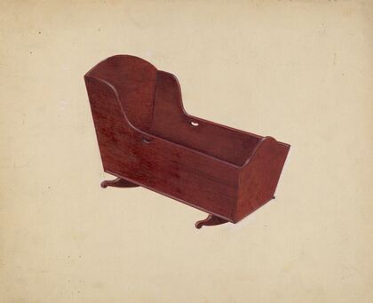 Walnut Cradle