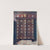 Walnut kas inlaid and with painted medallions of Delft ware by Edwin Foley
