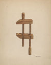 Walnut Screw Clamp