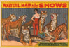 Walter L. Main 3 ring trained wild animal shows