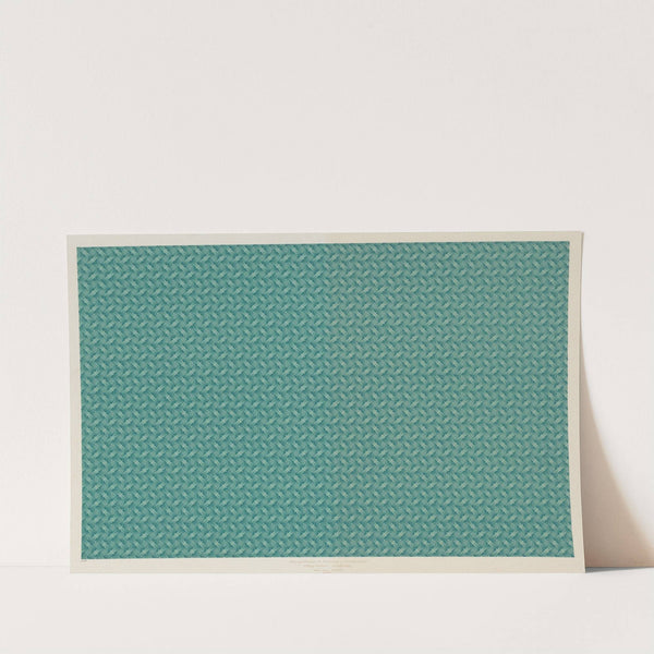 Walzendruckpapier (Flechtmuster, nach alten Mustern) (1855 - 1900) by Aktiengesellschaft für Buntpapier u. Leimfabrikation (Aschaffenburg)