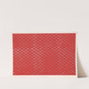 Walzendruckpapier mit Silberdruck (Gitternetz über rotem Grund, nach alten Mustern) (1855 - 1900) by Aktiengesellschaft für Buntpapier u. Leimfabrikation (Aschaffenburg)
