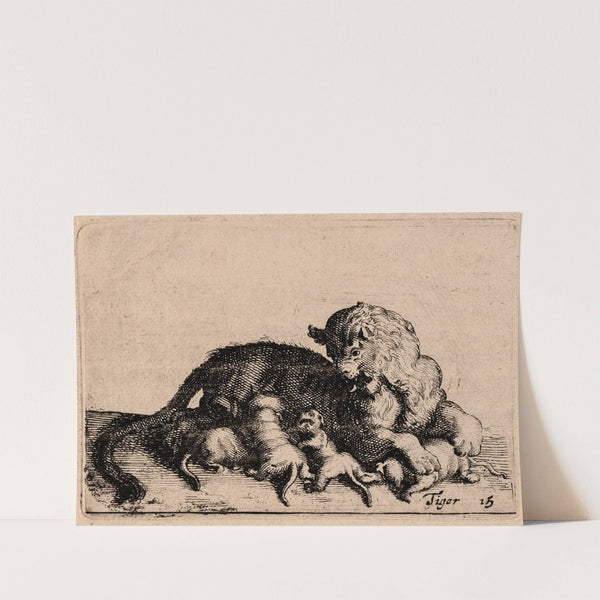 Warande der Beesten by Salomon Savery