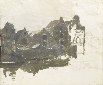 Warehouses on the Teertuinen on the Prinseneiland, Amsterdam (1880 - 1923)
