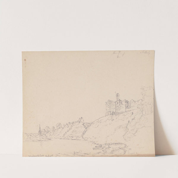 Warkworth Castle, Northumberland by James Moore