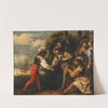 Warriors Playing Morra by Pietro della Vecchia