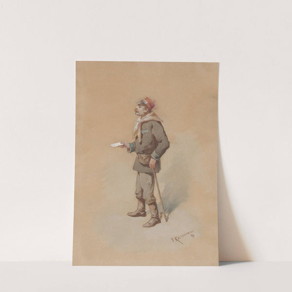 Warszawski posłaniec (1891) by Franciszek Kostrzewski