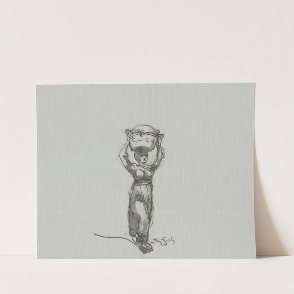 Washerwoman (&#039;happiness&#039;) by Rudolf Gudden