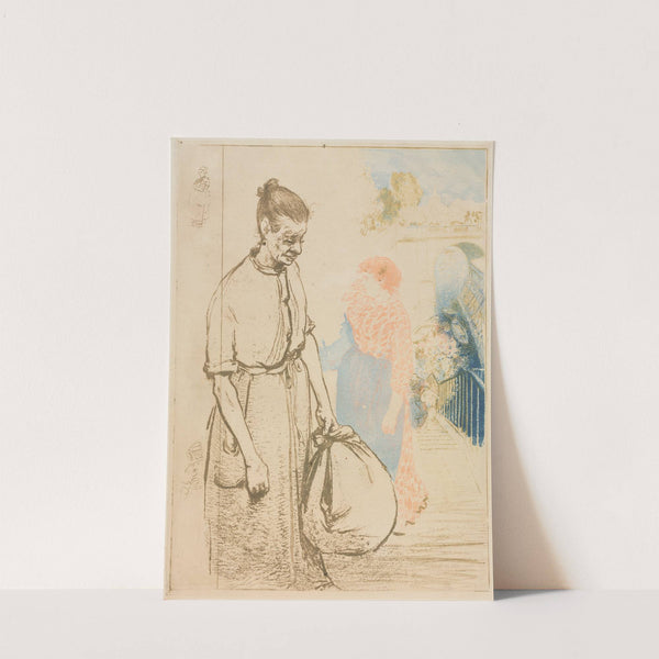 Washerwomen (Les Laveuses) (1894) by Auguste Louis Lepère