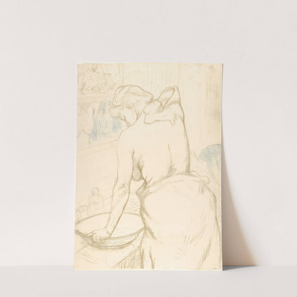 Washing (1896) by Henri de Toulouse-Lautrec