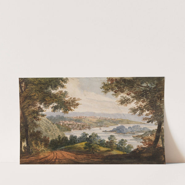 Washington and Georgetown from the Alexandria Road (1811–ca. 1813) by Pavel Petrovich Svinin