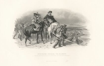 Washington crossing the Delaware (1853-1890)
