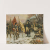 Washington inspecting the captured colors after the battle of Trenton by Edward Percy Moran