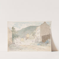 Washington St., Harper's Ferry, W. Virginia, Sat. June 21, 1873 Tm 6 p.m. light fr. left by James Madison Alden