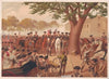 Washington taking command of the army at Cambridge (1875)