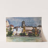 Wasserburg am Inn - Innfront by Otto Geigenberger