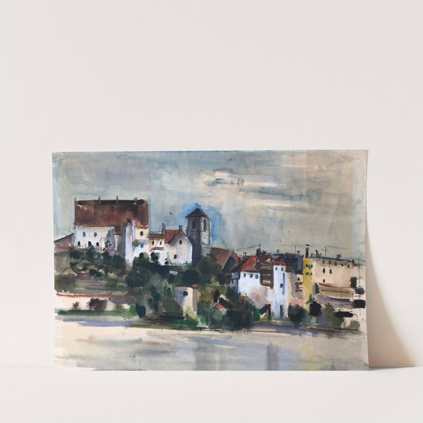 Wasserburg am Inn - Innpartie by Otto Geigenberger