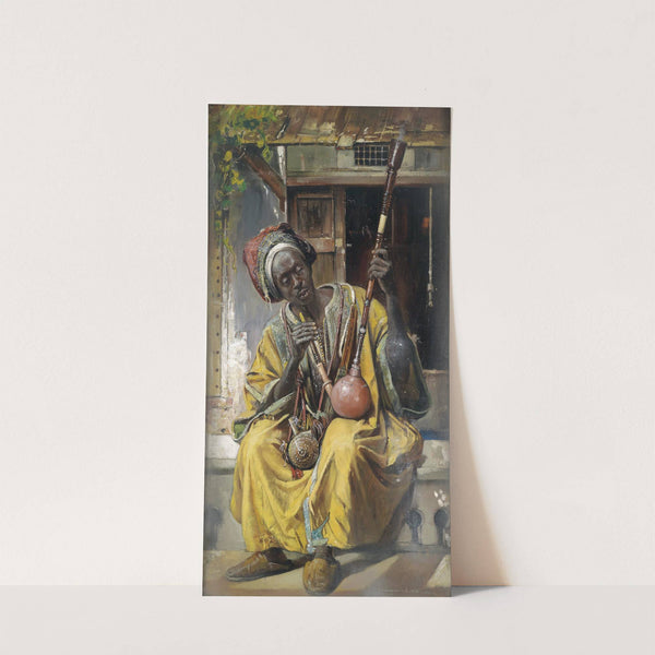 Wasserpfeifen-Raucher (1903) by Gyula Tornai