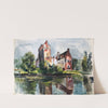 Wasserschloss in Reichertshausen by Otto Geigenberger