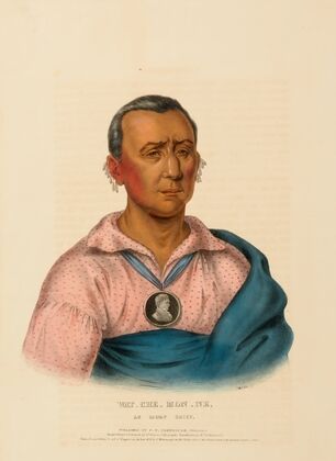 Wat-Che-Mon-Ne, An Ioway Chief