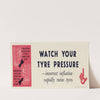 Watch Your Tyre Pressure
