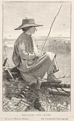 Watching the Crows (1868)