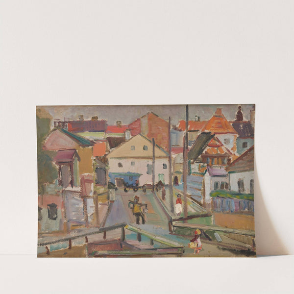 Water-Carrier at Krzemieniec by Sasza Blonder