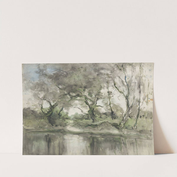 Water en bomen by Pieter H.J.J. Ras