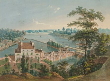 Water works in Fairmount Park, Philadelphia