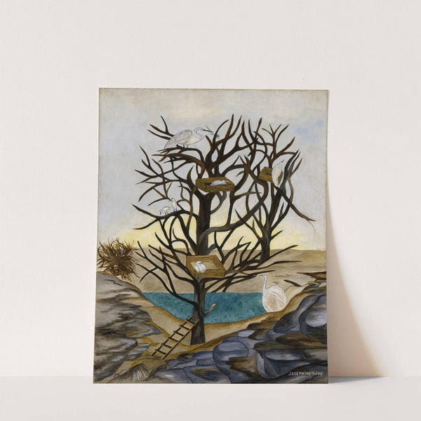 Waterbirds Nesting (ca. 1935-1939) by Josephine Joy