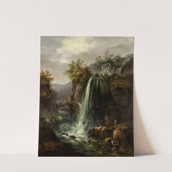 Waterfall by Carl Johan Fahlcrantz  