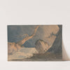 Waterfall in a Desolate Landscape by John Sell Cotman