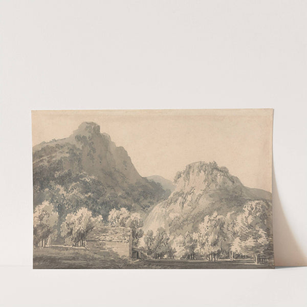 Waterfall of Lodore, Cumberland by Joseph Mallord William Turner