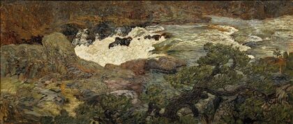 Waterfall, Porjus (1915)