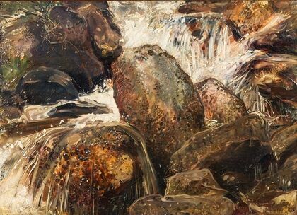Waterfall Study, Eggedal