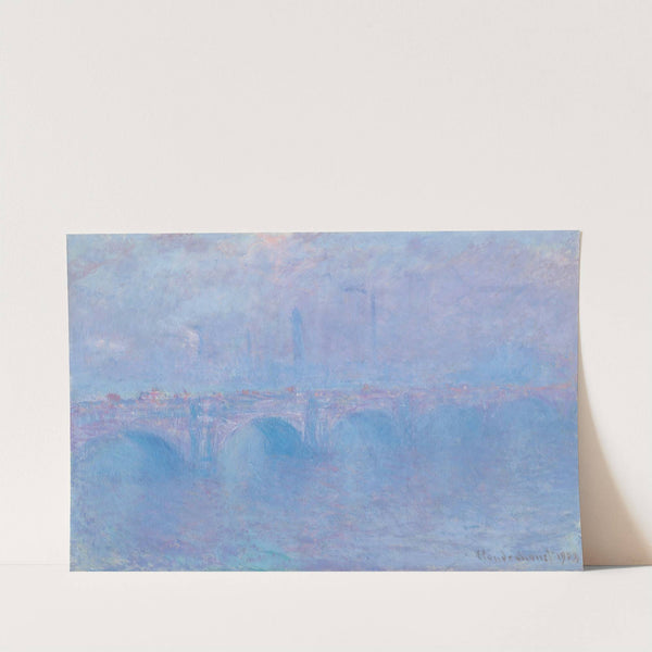 Waterloo Bridge, effet de brouillard (1903) by Claude Monet