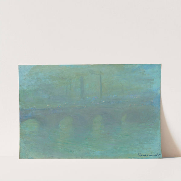 Waterloo Bridge, London, at Dusk (1904) by Claude Monet