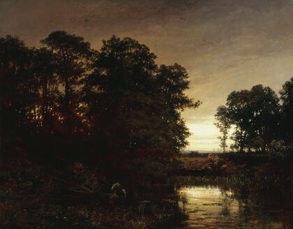 Waterside landscape — size preview