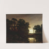 Waterside landscape (1861) by Charles François Daubigny