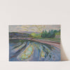 Waves Against The Shore (1911–12) by Edvard Munch