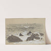Waves Breaking on Rocks by John Singer Sargent