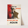 We beat &#039;em before. We will beat &#039;em again by Pat Keely