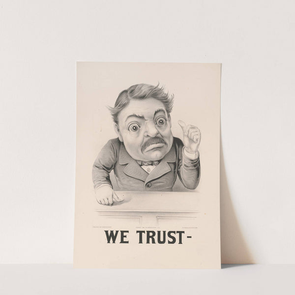 We trust– (1881) by Currier & Ives.