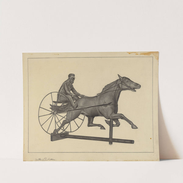 Weather Vane Finial by Milton Grubstein