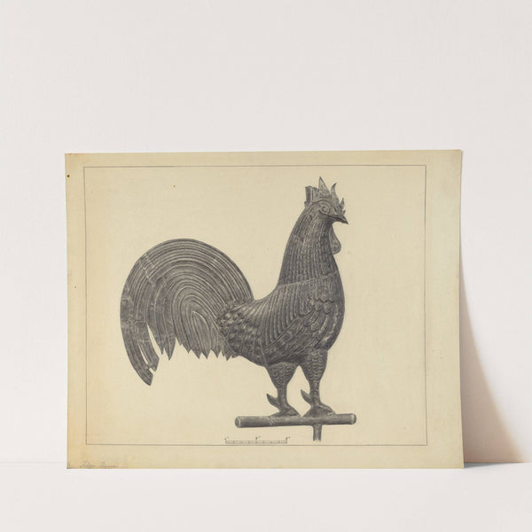 Weather Vane Finial (c. 1937) by Filippo Porreca