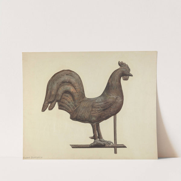 Weather Vane Finial by Maurice Blumenfeld