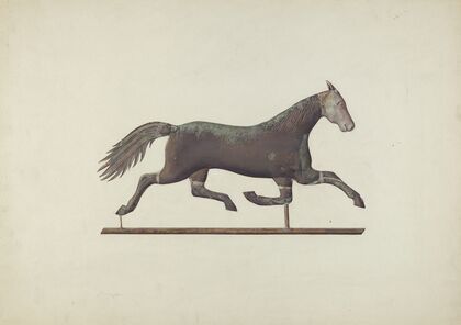 Weather Vane – Horse