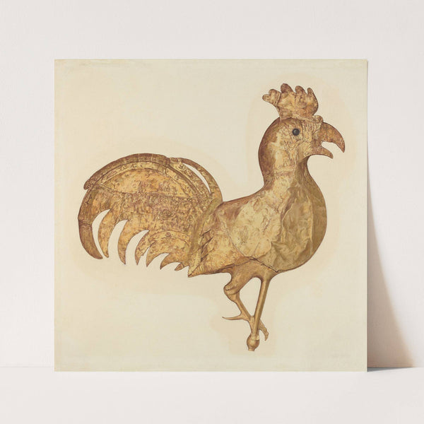 Weather Vane – Rooster (c. 1939) by Marian Page