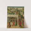 Wedding Feast of Saint Elizabeth of Hungary and Louis of Thuringia in the Wartburg (c. 1490 - c. 1495) by Master of the St Elizabeth Panels